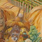 Detail of Peter Rabbit from the Sacramento Mural - see website index to view more of this amazing, award winning mural. 
©2011 Kristen Muench
photo by Joanne Hufford