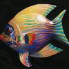 Angelfish (#1899)
30"h x 33"lx 18"d 
Courtesy Nancy Helmuth, Boulder, CO
©1999 Kristen Muench
photo by KM