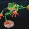 Frog Leaping from Base - Original (#4398)
41"h x 54"w x 43" deep
Stolen from Gallery by Ritz Carlton rep.
©1998 Kristen Muench
photo by Debra Whalen
