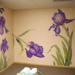 Iris Chiropractic Room at the Advanced Chiropractic Clinic in Parker, CO
each wall 8''h x 8'l
©2009 Kristen Muench