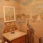 By the Sea Toilet Room at the Advanced Chiropractic Clinic in Parker, CO
each wall 8''h x 4'w
©2009 Kristen Muench