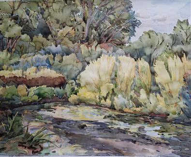 Award Winning Plein Aire Watercolor Paintings by Kristen Muench